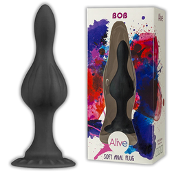 Silikonowy Korek Analny Mały Alive Bob S