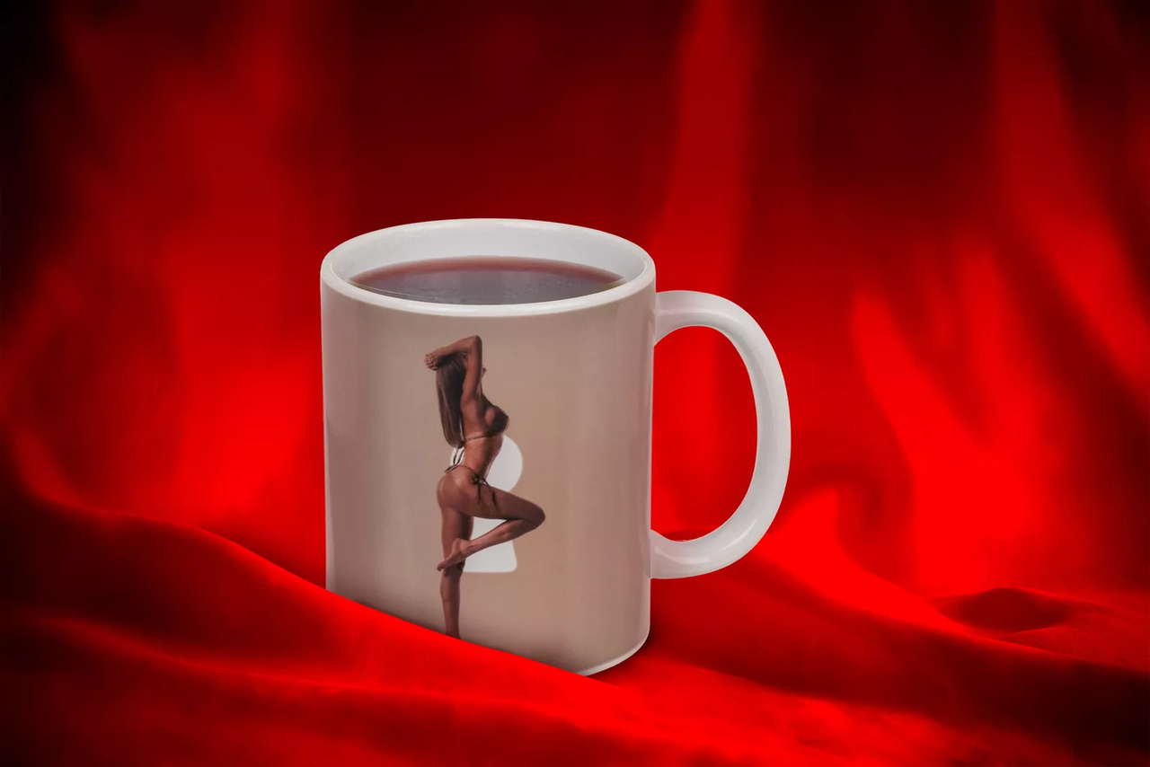 Magiczny Zabawny Kubek Striptizerka Hot&Cold Super Prezent!