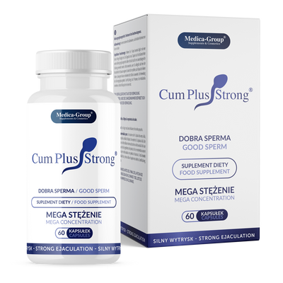 Cum Plus Strong – Na Poprawę Smaku Nasienia i Silny Wytrysk 60 caps
