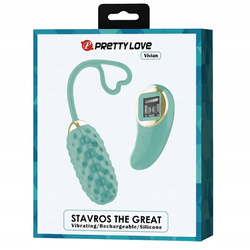 Wibrujące Jajko Sterowane Pilotem Pretty Love Vivian Egg Green – Bezprzewodowa Rozkosz