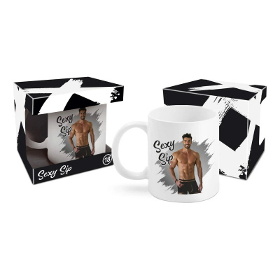 Kubek Termiczny „House of Mugs” – Z Rozbierającym Się Facetem pod Wpływem Ciepła