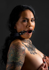 Knebel O-Ring Taboom 17127 – silikonowy gag z otwartym ustami BDSM