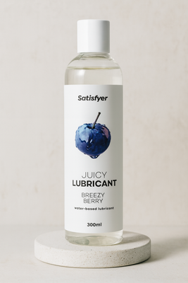 Lubrykant wodny o zapachu borówki Satisfyer Breezy Berry 300 ml