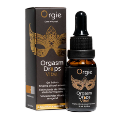 Orgie Orgasm Drops Vibe Peach 15 ml – Krople Potęgujące Orgazm | Efekt Sexy Vibe