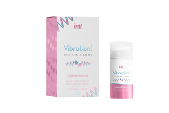 INTT Cotton Candy 15ml – Żel Wibrujący o Smaku Waty Cukrowej!