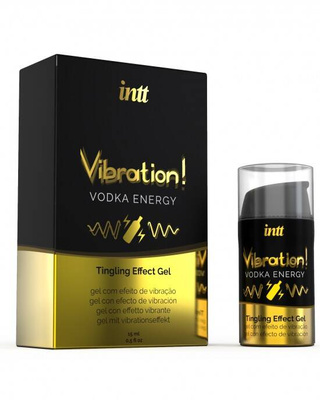 INTT Vodka Energy 15ml – Żel Wibrujący o Smaku Wódki z Energetykiem!