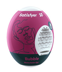 Masturbator hydroaktywny Satisfyer Egg Bubble – jednorazowe jajko dla mężczyzn