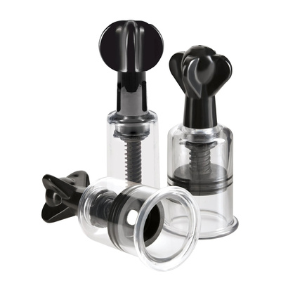 Zestaw Ssących Przyssawek na Sutki i Łechtaczkę Fetish Fantasy