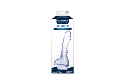 Intruder 7" – Realistyczne Dildo z Przyssawką (Clear)