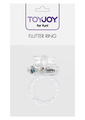 Ring Na Penisa z Wibracją Flutter Ring Clear