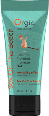 Żel Smakowy COCKTAIL SEX ON THE BEACH ORGIE 50ml – Bezpieczny dla Prezerwatyw!