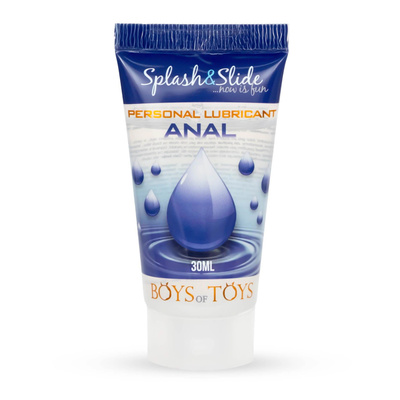Splash&Slide Anal – Gęsty Żel na Bazie Wody 30 ml