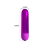 Mini wibrator damski pocisk Pretty Love Kiwi Purple 10 trybów wibracji