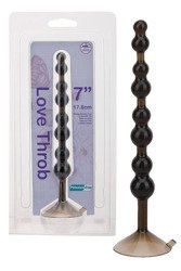 Koraliki Analne z Przyssawką Love Throb 7"