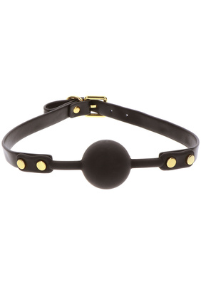 Delikatny knebel BDSM Taboom Silicone Ball Gag – elegancki i komfortowy 17424