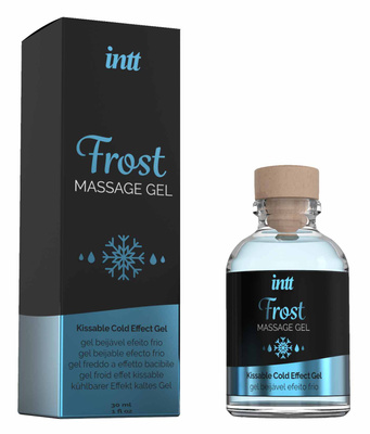 INTT FROST Żel do Masażu 30ml – Miętowy Smak, Jadalny, Chłodzący!