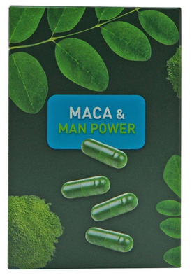 Premium Moringa + Maca Men Power Vegan – 60 kapsułek