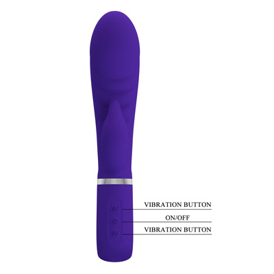Super Wibrator Pretty Love Prescott – 12 Trybów Wibracji, Punkt G, Silikon Medyczny, USB  ? Tagline: