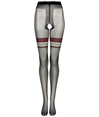 Seksowne Zdobione Rajstopy Z Dziurką Nimari 20 DEN – LivCo Corsetti