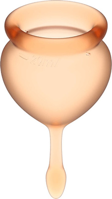 Miseczka Menstruacyjna Satisfyer Feel Good – Zestaw 2 Kubeczków (15 ml i 20 ml)