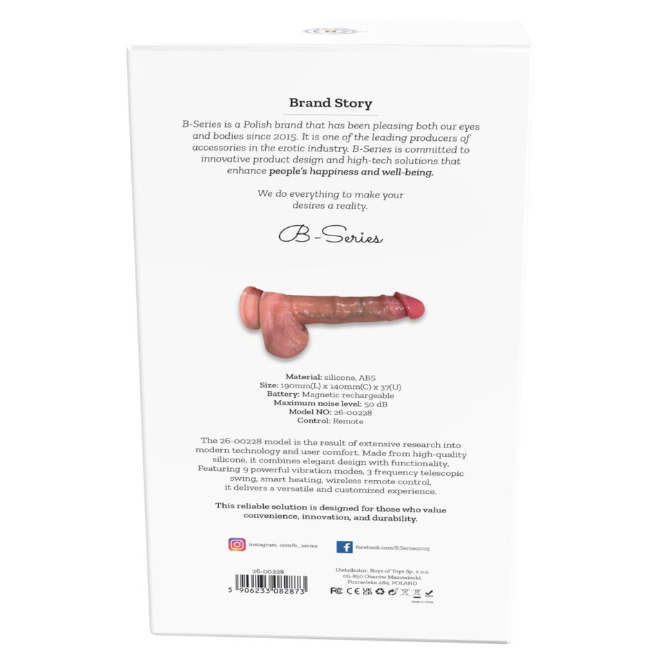 Vibrator - Power Thrust – Nowoczesny Wibrator Z Funkcją Pchania I Wibracji