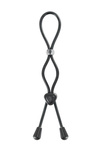 Podwójny Regulowany Pierścień na Penisa Adjustable Double Loop Cockring