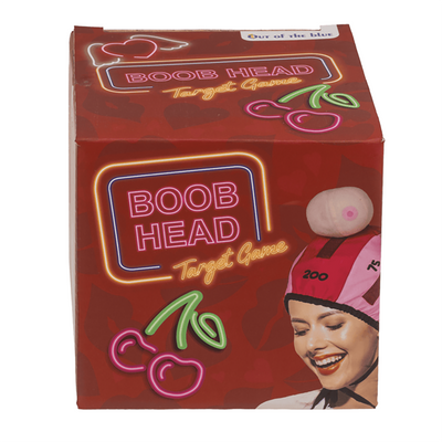  Gra imprezowa z czepkiem i pluszowymi cyckami Boob Head Game