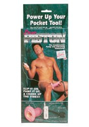 Masturbator dla Panów Wagina z Pompką i Wibracją Power Piston