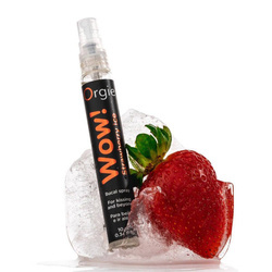 Spray Bucal ORGIE Strawberry Ice 10ml – Truskawkowy, Chłodzący do Seksu Oralnego!