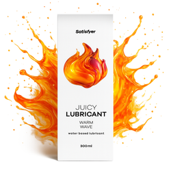 Lubrykant wodny z efektem rozgrzewającym Satisfyer Warming Wave 300 ml