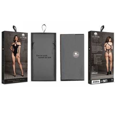 Zmysłowe Body z Dekoltem i Odsłoniętymi Bokami 02 Le Désir Leda