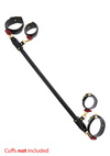 Rozpórka BDSM Wild Roses Spreader Bar Taboom Black 73 cm
