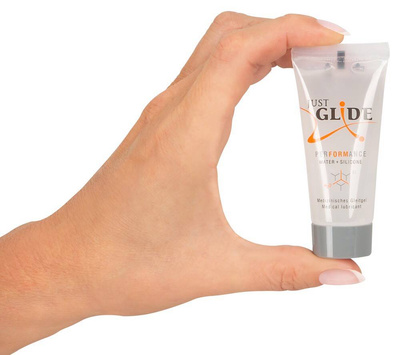 Lubrykant JUST GLIDE Performance 20 ml – WODA + SILIKON!