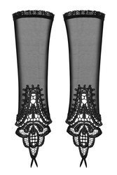 Czarne Rękawiczki Obsessive - Luiza