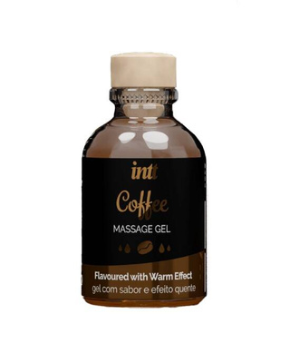 INTT Coffee Massage 30ml – Żel do Masażu i Seksu o Smaku Kawy!