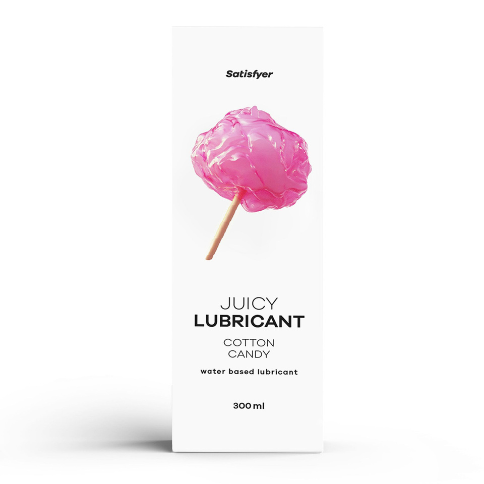 Lubrykant Wodny O Zapachu Waty Cukrowej Satisfyer Cotton Candy 300 Ml