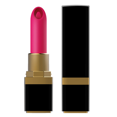 Dyskretny Stymulator w Kształcie Szminki - Rechargeable Lipstick Vibrator USB