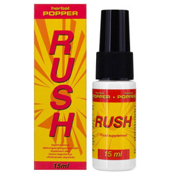 Spray energetyzujący i pobudzający libido Rush Herbal Popper 15 ml – Cobeco