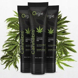 Orgie Cannabis Lube 100ml – Żel Intymny o Smaku Konopi (Kissable)!