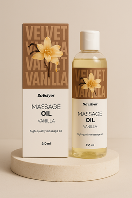 Olejek do masażu o zapachu wanilii Satisfyer Vanilla 250 ml
