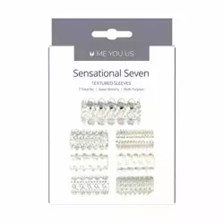 Komplet Siedmiu Nasadek Stymulujących - Me You Us - Sensational Seven Textured Sleeves