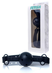 Knebel BDSM z otworami czerwony Fetish Breathable Ball Gag regulowany