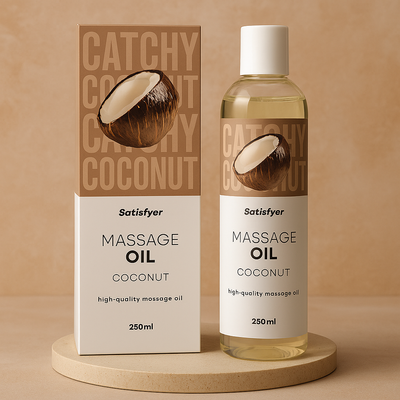 Olejek do masażu o zapachu kokosa Satisfyer Massage Oil Coconut 250 ml