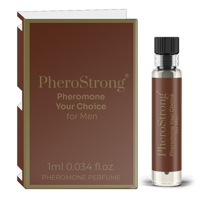 PheroStrong Pheromone Your Choice For Men – Perfumy z Feromonami Dla Mężczyzn 1 ml