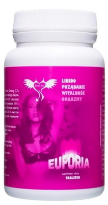 Tabletki Wzmacniające Libido dla Kobiet Euforia 20 Sztuk