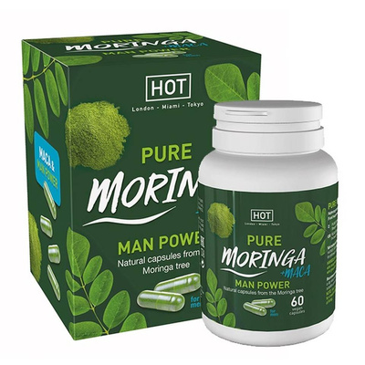 Premium Moringa + Maca Men Power Vegan – 60 kapsułek