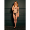 Stringi Faye Idealnie dopasowane paseczkowe - Lace Thong 09 Le Désir