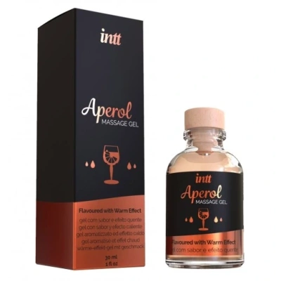 Żel Intymny / Masażu Intt Aperol 30ml – Rozgrzewający Smak Aperolu!