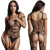 Bodystocking z pończochami i pasem, bezkroczowy Le Désir Fence (S–XL) 21