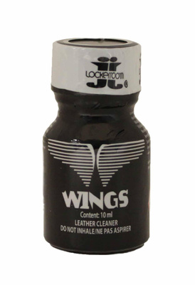 Poppers Wings Black 10 ml – Kultowy Kanadyjski Leather Cleaner!